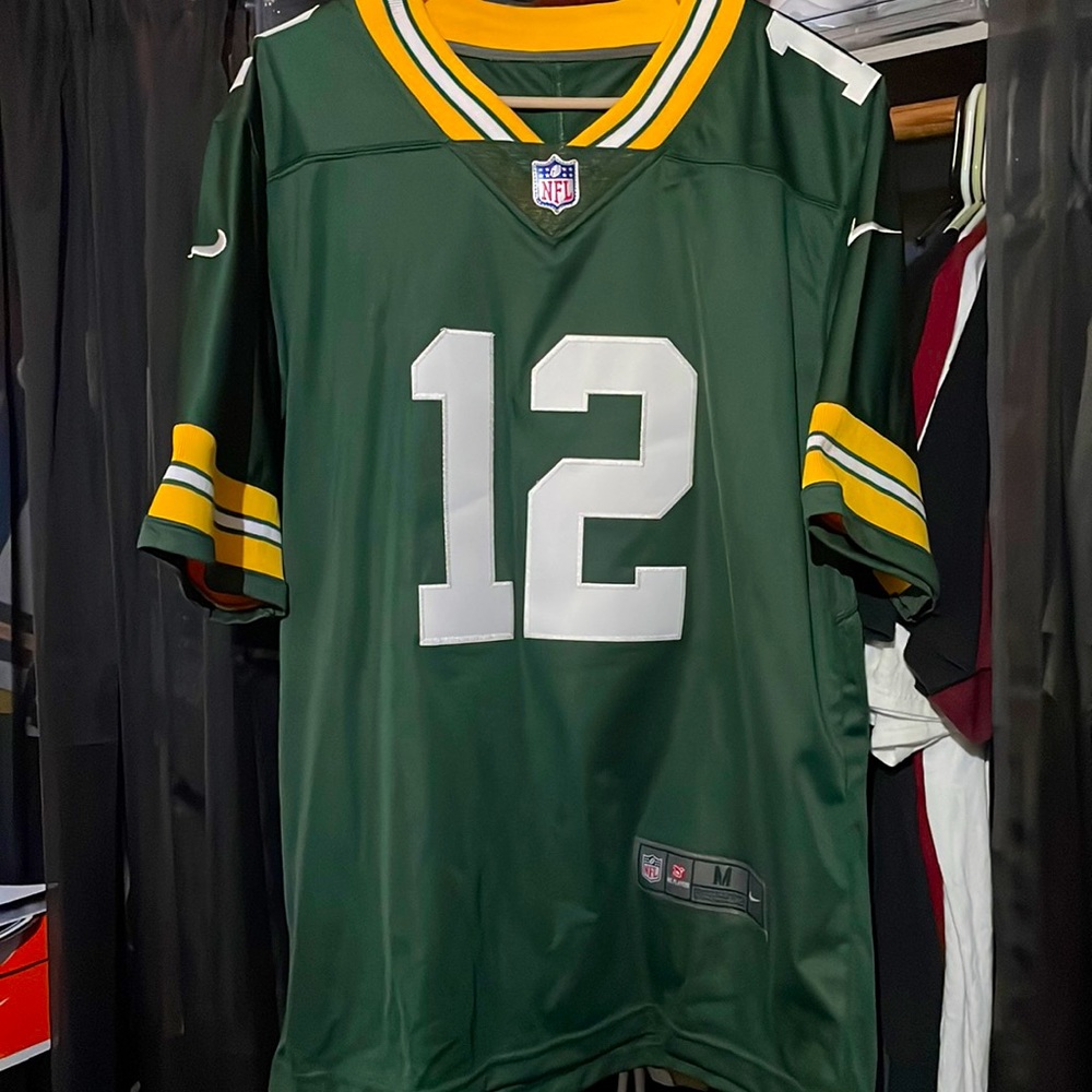 Green Bay Packers Rodgers home jersey